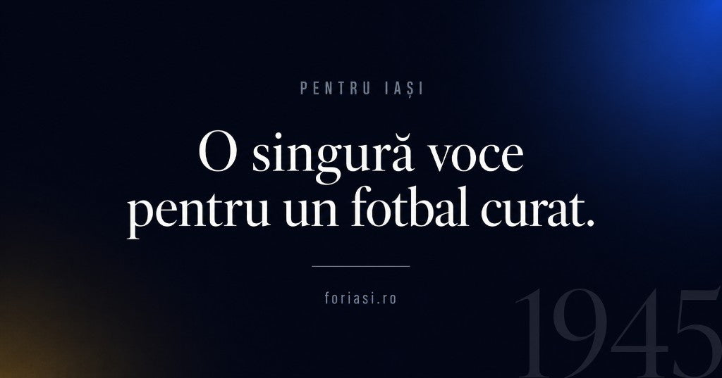 ForIasi: vocea suporterilor în construcția clubului